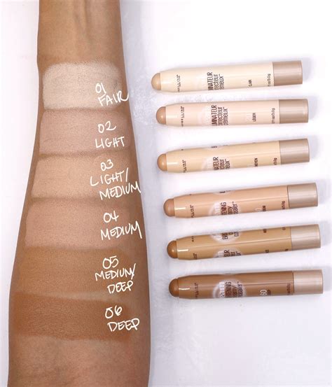 maybelline illuminating concealer.